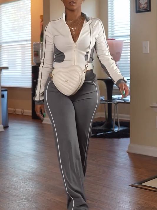 Color Block Motion Suit