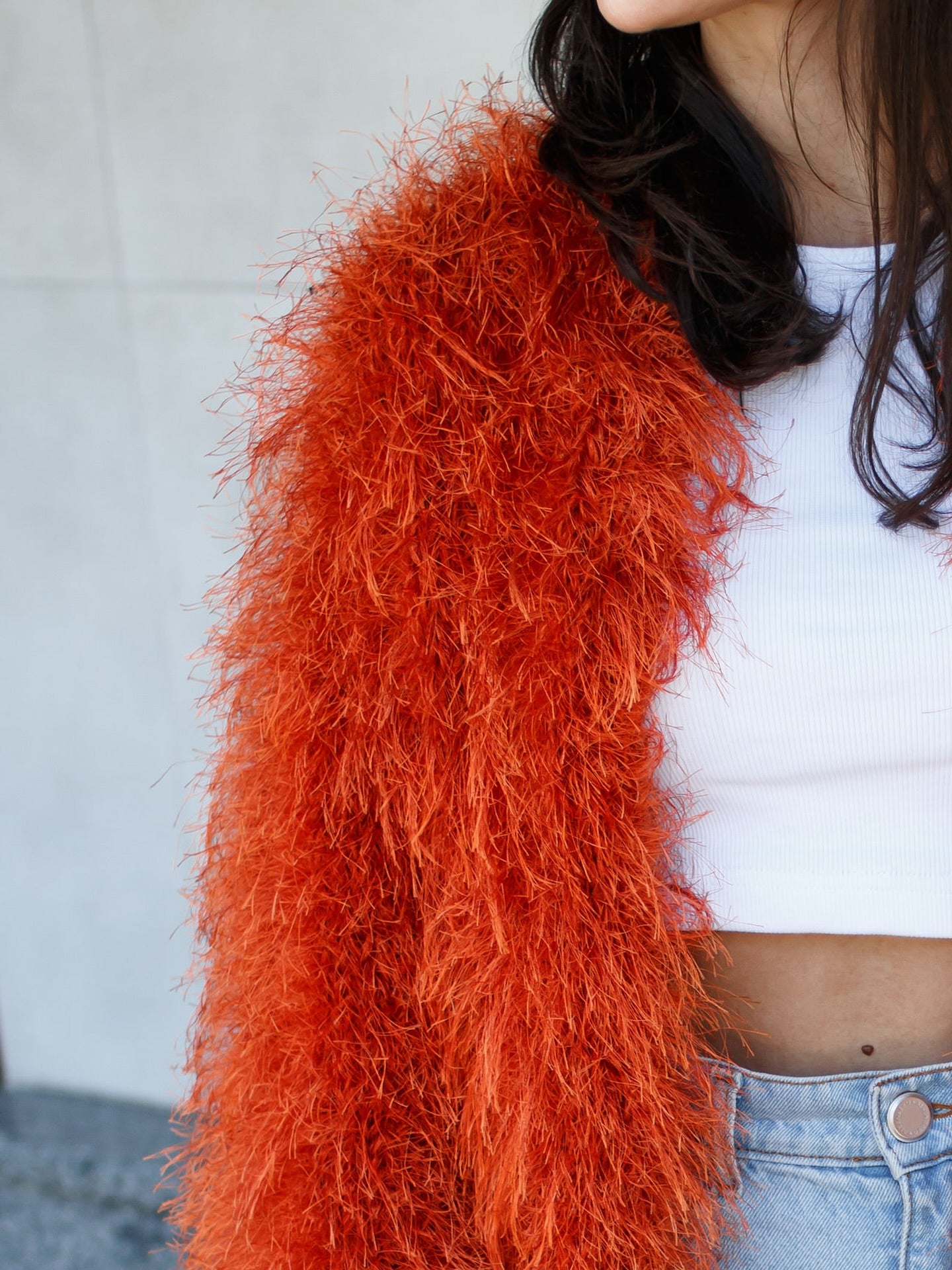 Plush Knitted Jacket