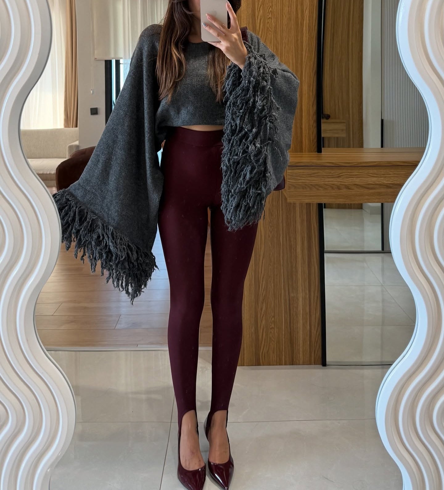 Tassel Sleeve Sweater