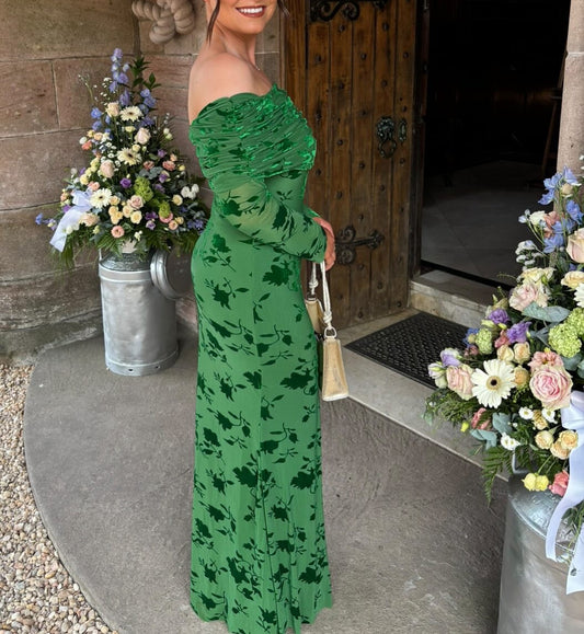 Emerald Green Maxi Dress
