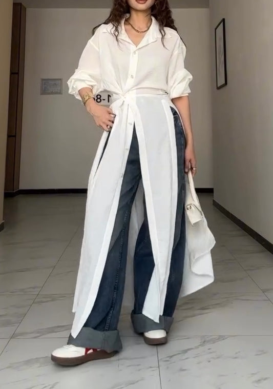 Long Slit Shirt
