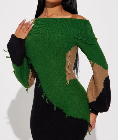 Ivy Sweater Maxi Dress