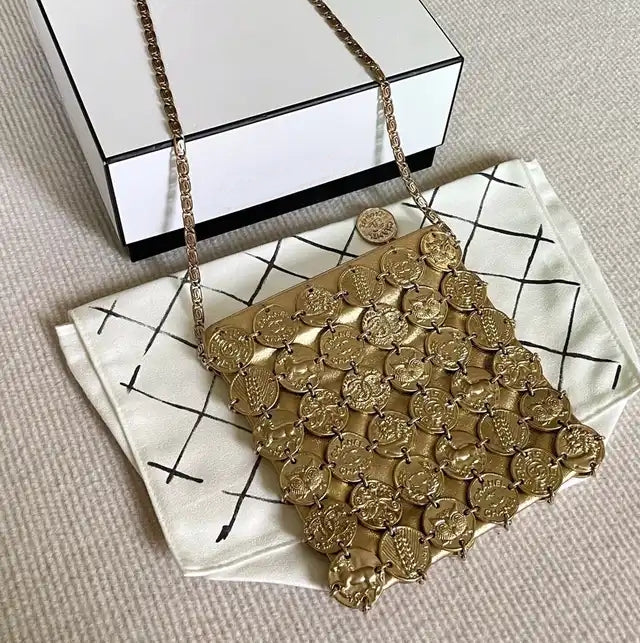 Lucky Charm Gold Coin Bag