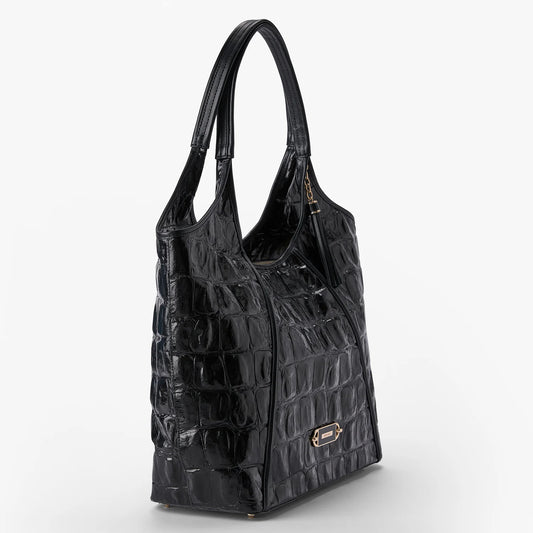 Croc Emboss Oversized Tote