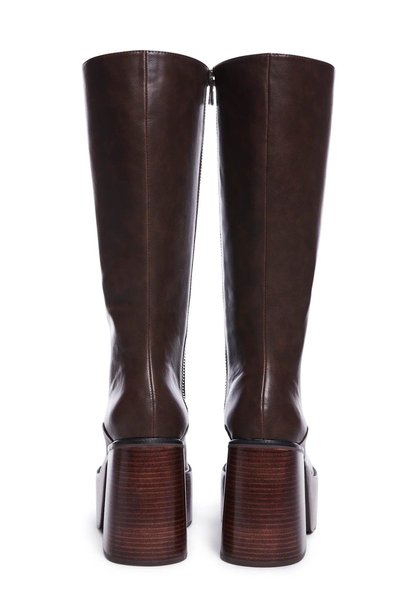 Vintage Platform Knee High Boots