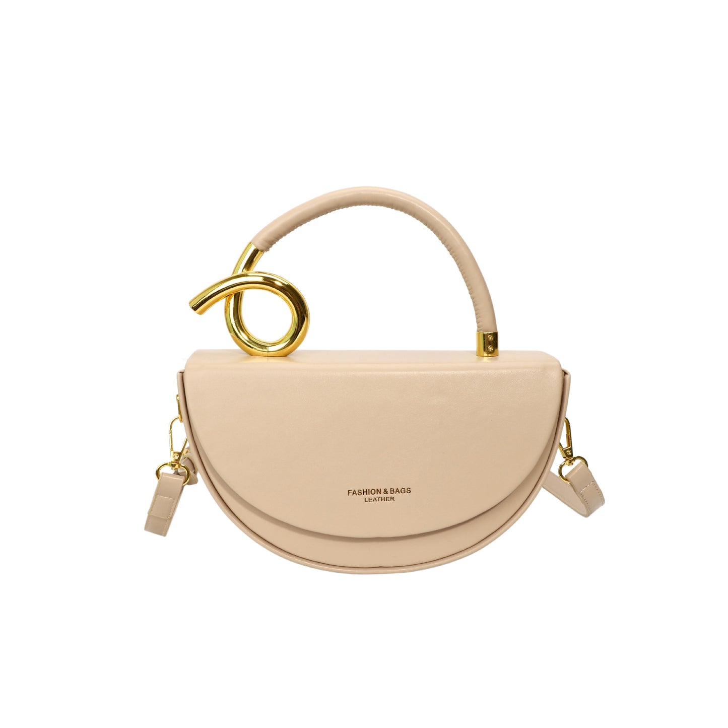 Stylish Solid Color Handbag/Crossbody Bag