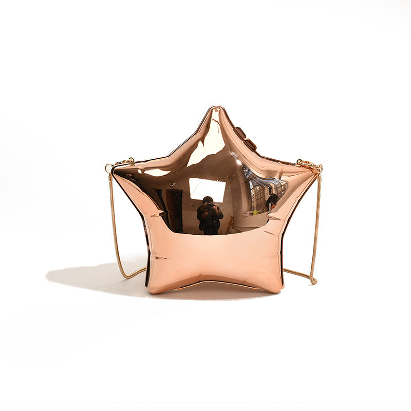 Acrylic Star Shoulder Evening Bag