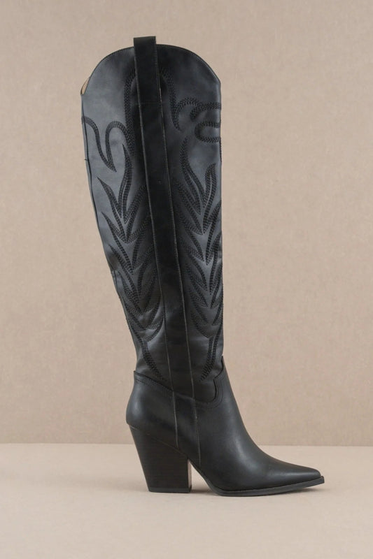 Knee High Western Boot