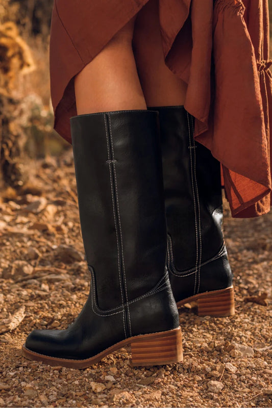 Women's Tall Leather Boots