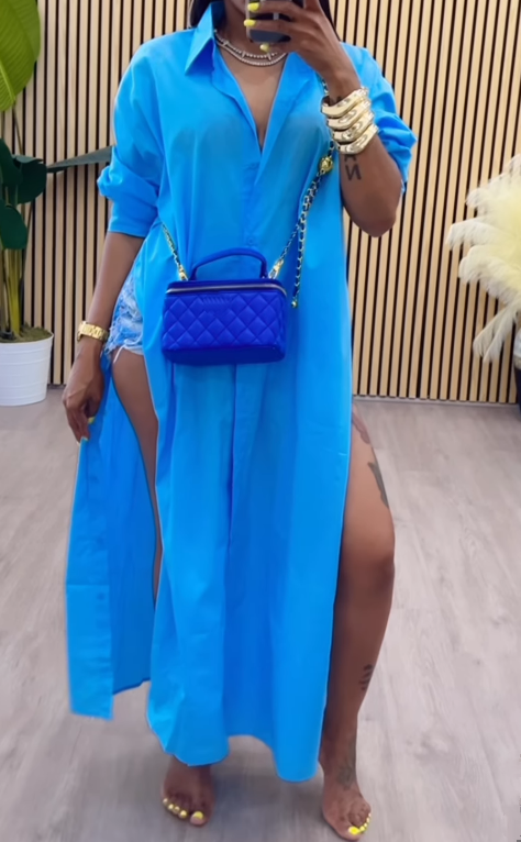 Maxi Dress Jacket