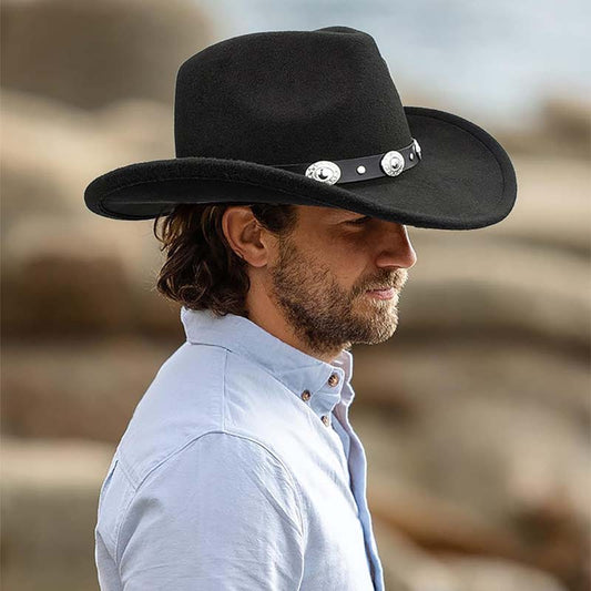 Detachable Belt Buckle Cowboy Cowgirl Hat