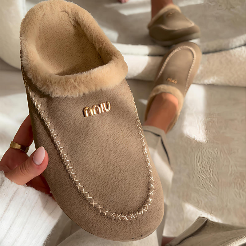 Flat-bottomed Velvet Half-tow