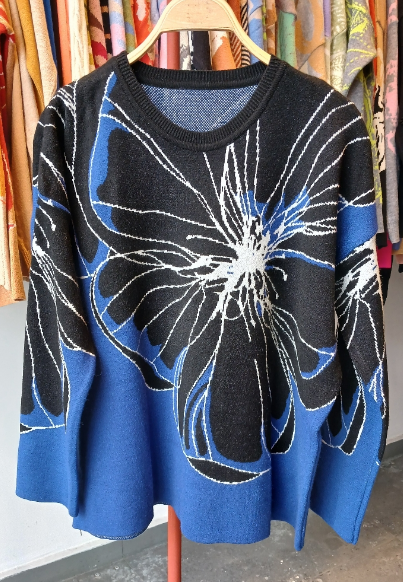 Chill Jacquard Knit Sweater