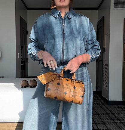 Denim Bomber Jacket