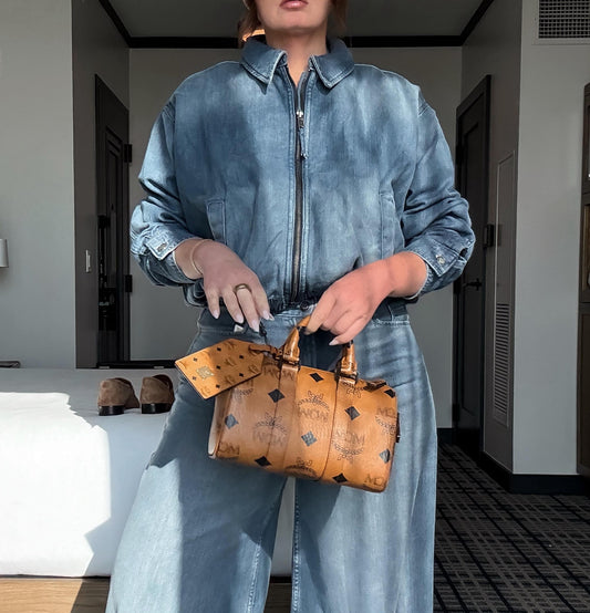 Denim Bomber Jacket