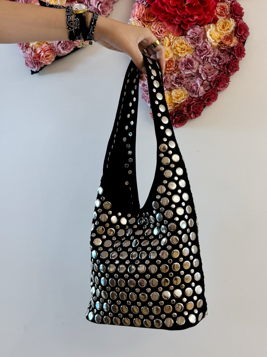 Studded Shoulder Bag