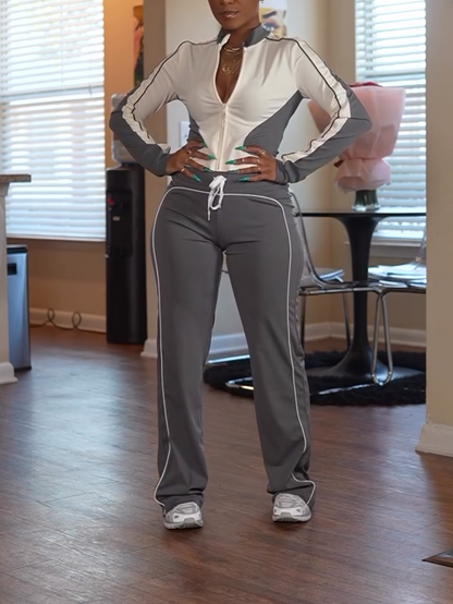 Color Block Motion Suit