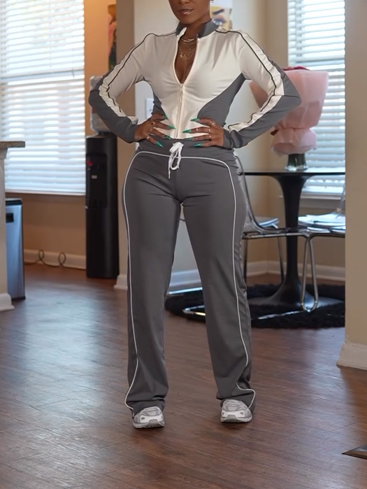 Color Block Motion Suit