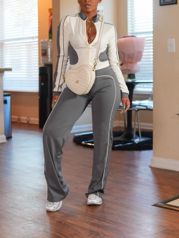Color Block Motion Suit