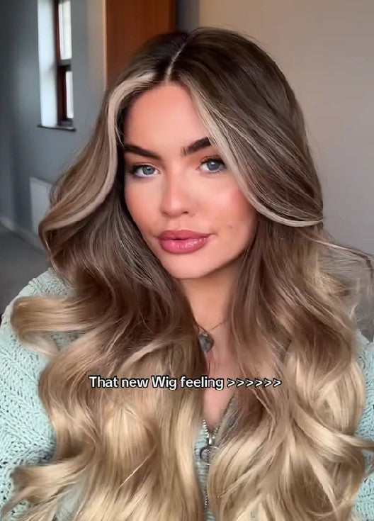 Natural Body Wave Loose Deep Wave HD Lace Frontal Glueless Wig