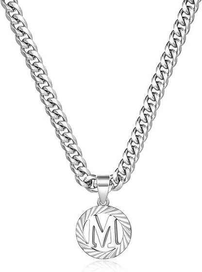 Gorgeous Gold Diamond Cut Letter Necklace