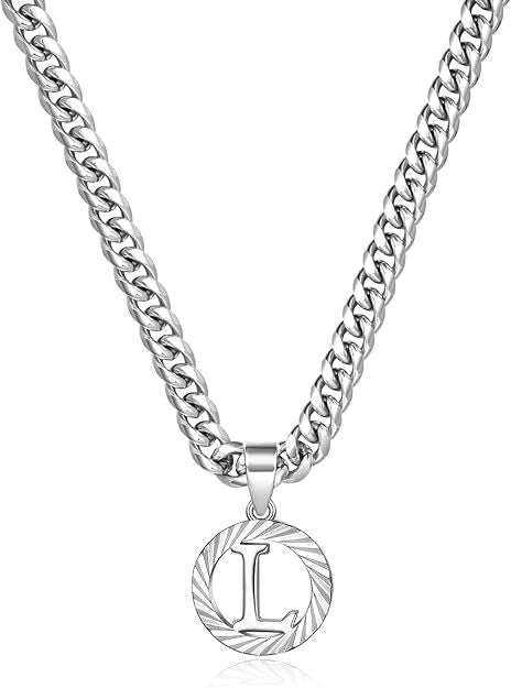 Gorgeous Gold Diamond Cut Letter Necklace