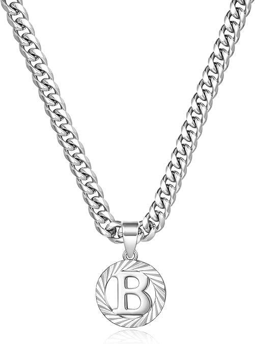 Gorgeous Gold Diamond Cut Letter Necklace