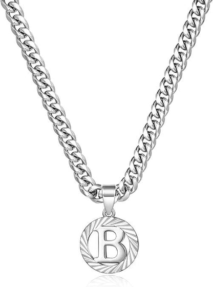 Gorgeous Gold Diamond Cut Letter Necklace