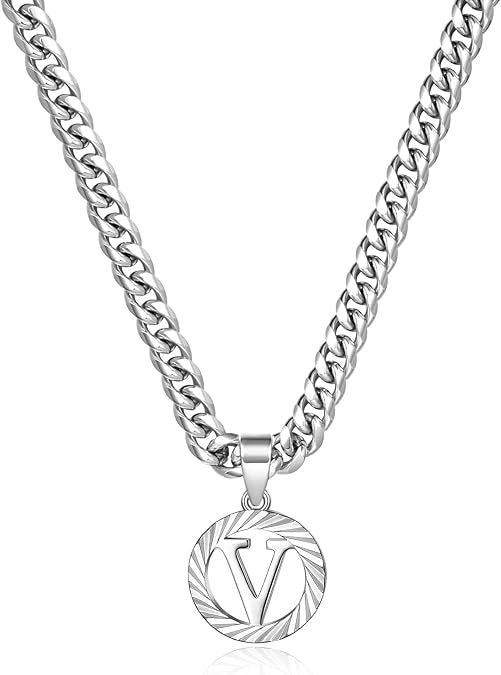 Gorgeous Gold Diamond Cut Letter Necklace