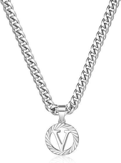 Gorgeous Gold Diamond Cut Letter Necklace