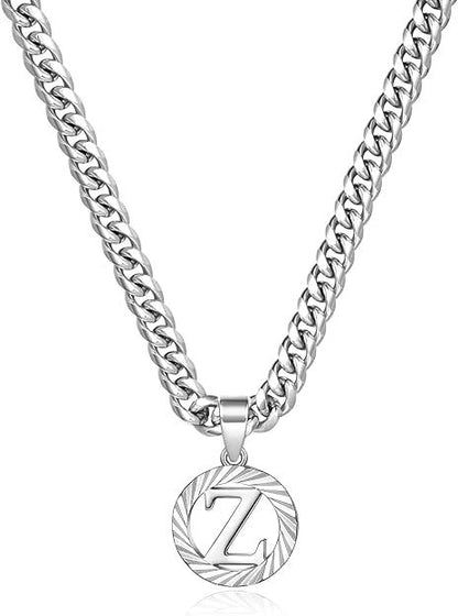 Gorgeous Gold Diamond Cut Letter Necklace
