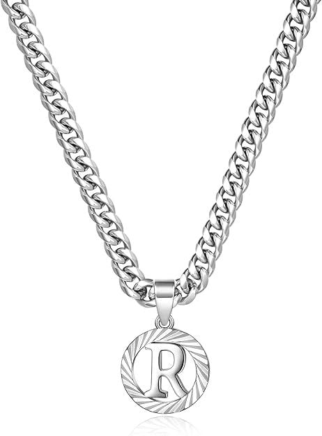 Gorgeous Gold Diamond Cut Letter Necklace