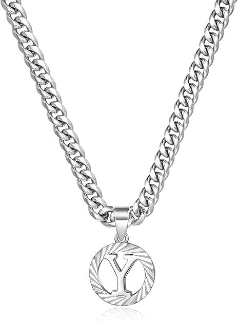 Gorgeous Gold Diamond Cut Letter Necklace
