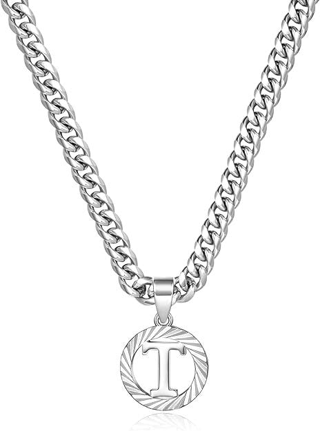 Gorgeous Gold Diamond Cut Letter Necklace