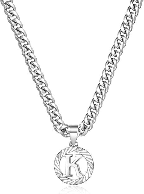 Gorgeous Gold Diamond Cut Letter Necklace