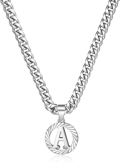 Gorgeous Gold Diamond Cut Letter Necklace
