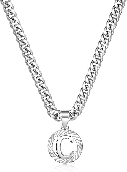 Gorgeous Gold Diamond Cut Letter Necklace