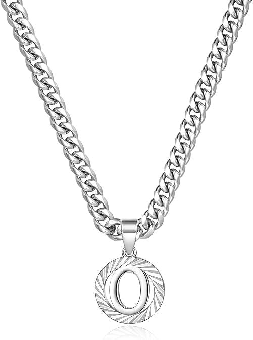 Gorgeous Gold Diamond Cut Letter Necklace