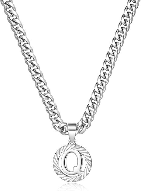 Gorgeous Gold Diamond Cut Letter Necklace