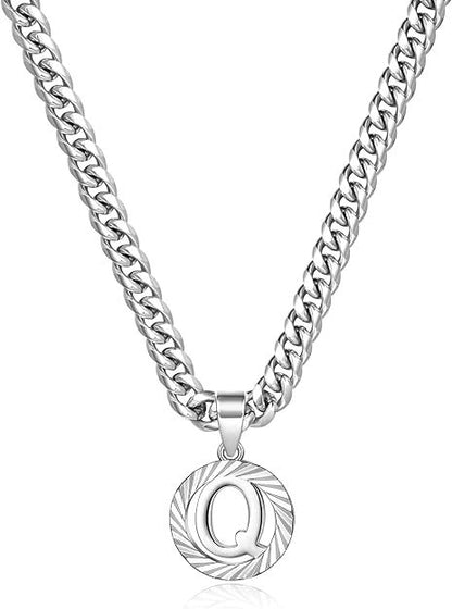 Gorgeous Gold Diamond Cut Letter Necklace