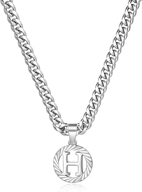 Gorgeous Gold Diamond Cut Letter Necklace