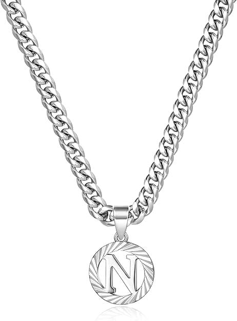 Gorgeous Gold Diamond Cut Letter Necklace