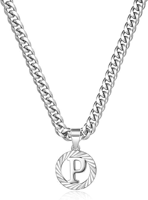 Gorgeous Gold Diamond Cut Letter Necklace