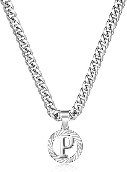Gorgeous Gold Diamond Cut Letter Necklace