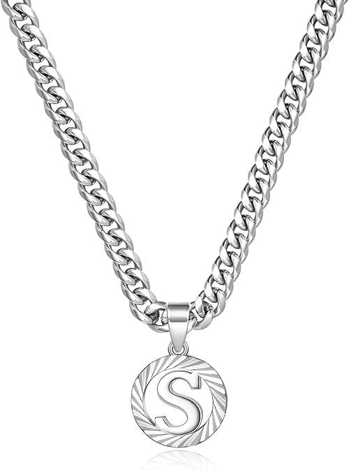 Gorgeous Gold Diamond Cut Letter Necklace