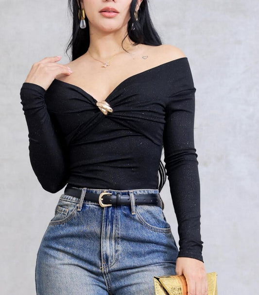 Chic Off Shoulder Top