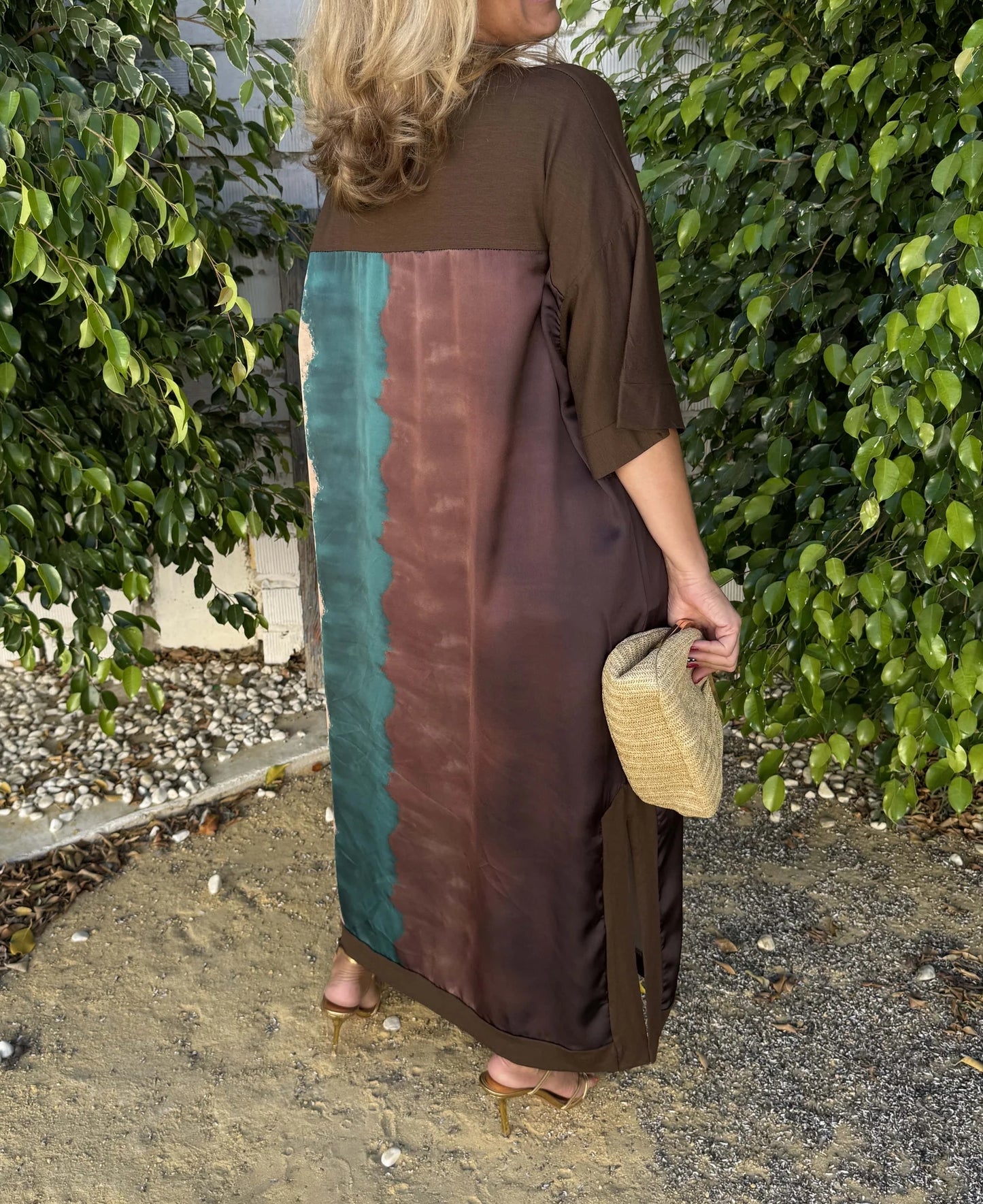 Curvy Satin-blend Dress