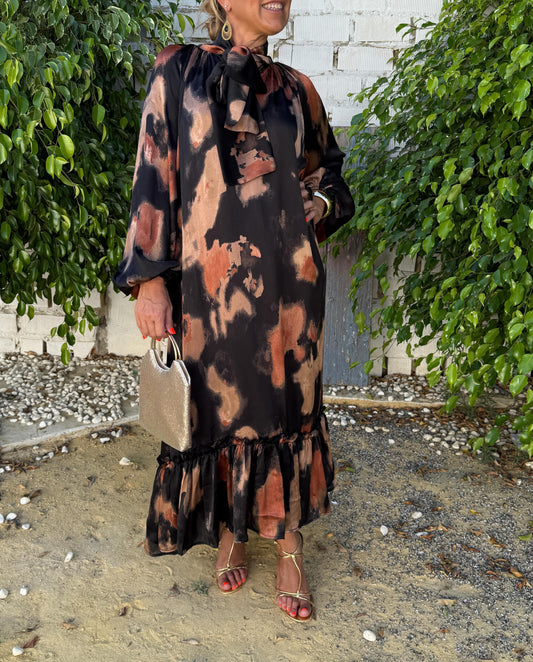 Bow Neck Dress