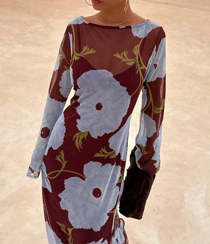 Poppy Aria Mesh Dress
