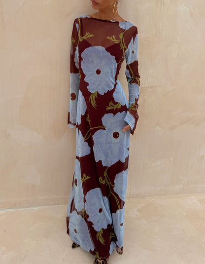 Poppy Aria Mesh Dress